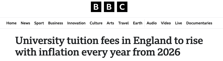 英国大学学费新政曝出学校越好学费越贵？！