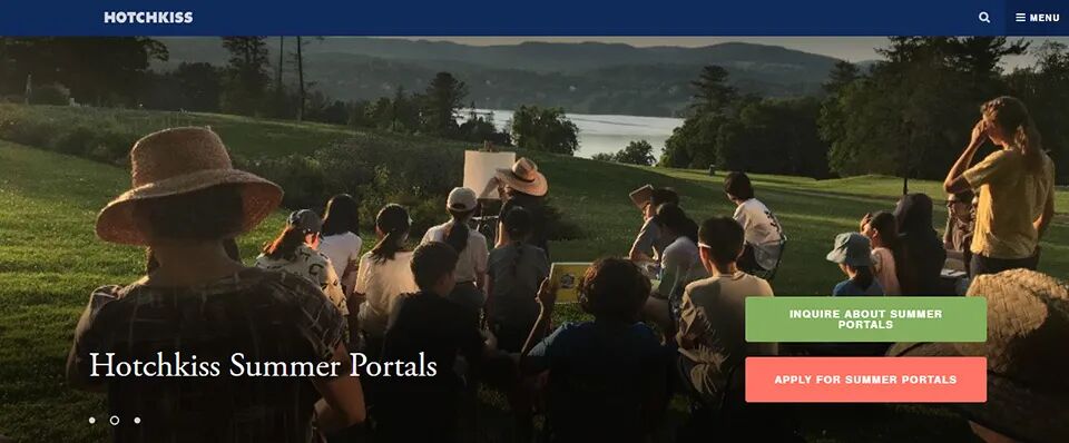 全美第一私校 | The Hotchkiss School2026夏校开放申请！