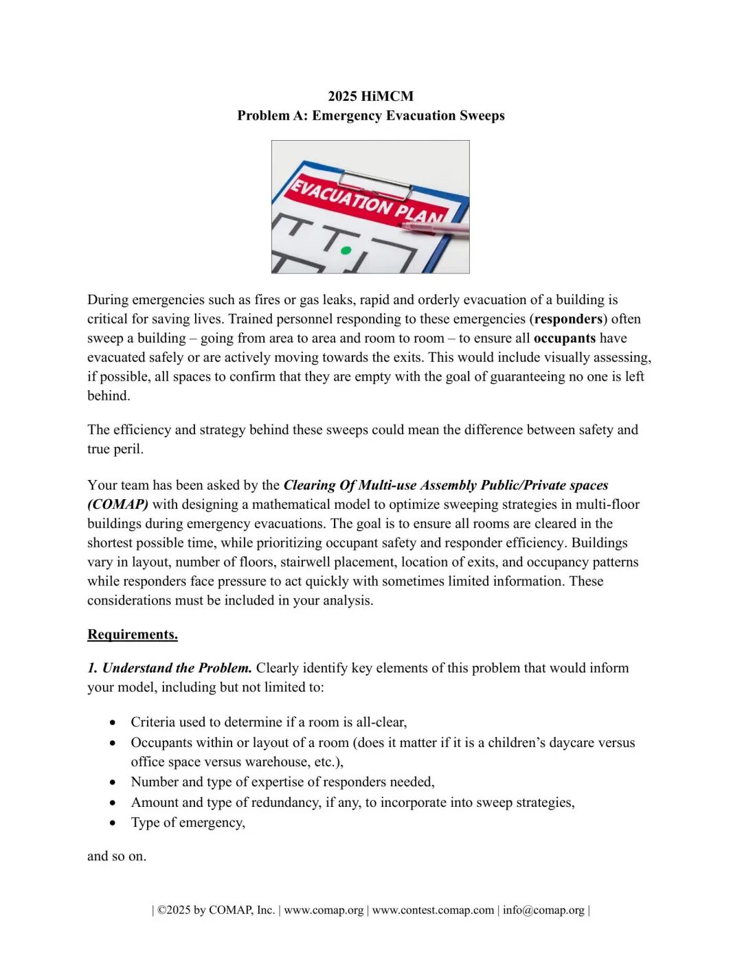 2025HIMCM赛题公布A/B题中文翻译与独家思路+参考资料(持续更新)