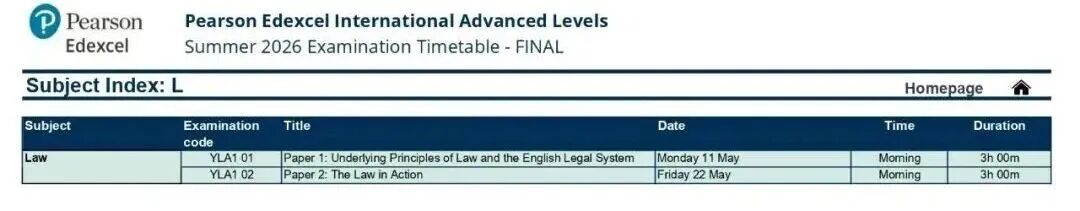 A-Level|2026年夏季大考时间提前!三大考试局最新安排汇总发布 A-Level|2026年夏季大考时间提前!三大考试局最新安排汇总发布