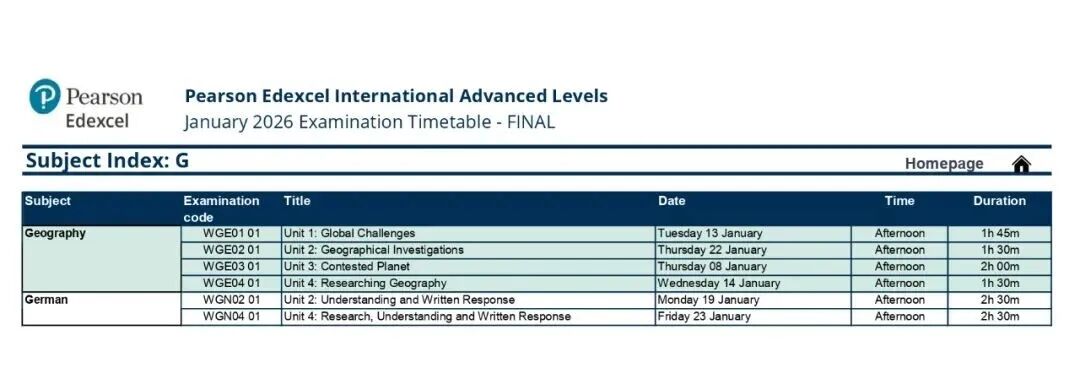 CIE刚刚公布！2026年1月9日发放秋季A-level大考成绩！三大国际考局出分时间汇总来了！