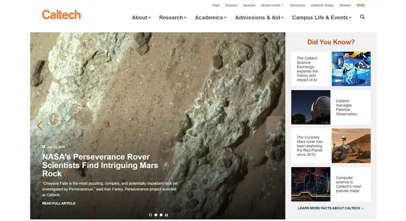 美国名校深度探访系列：加州理工学院 California Institute of Technology