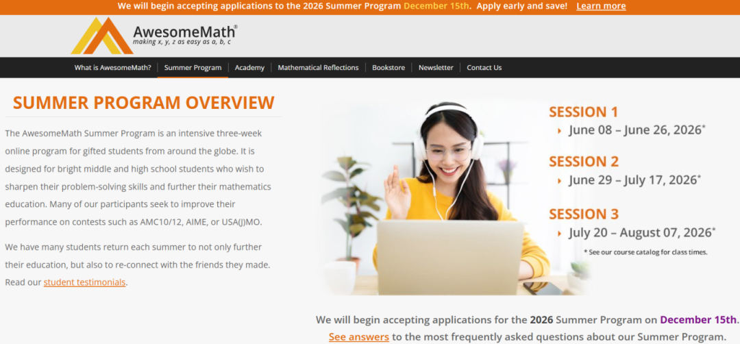 2026暑期夏校 | SLAI,AwesomeMath,SIMR,RMP,SRA,RISE,SSTP,Garcia马上开放申请! 2026暑期夏校 | SLAI,AwesomeMath,SIMR,RMP,SRA,RISE,SSTP,Garcia马上开放申请!