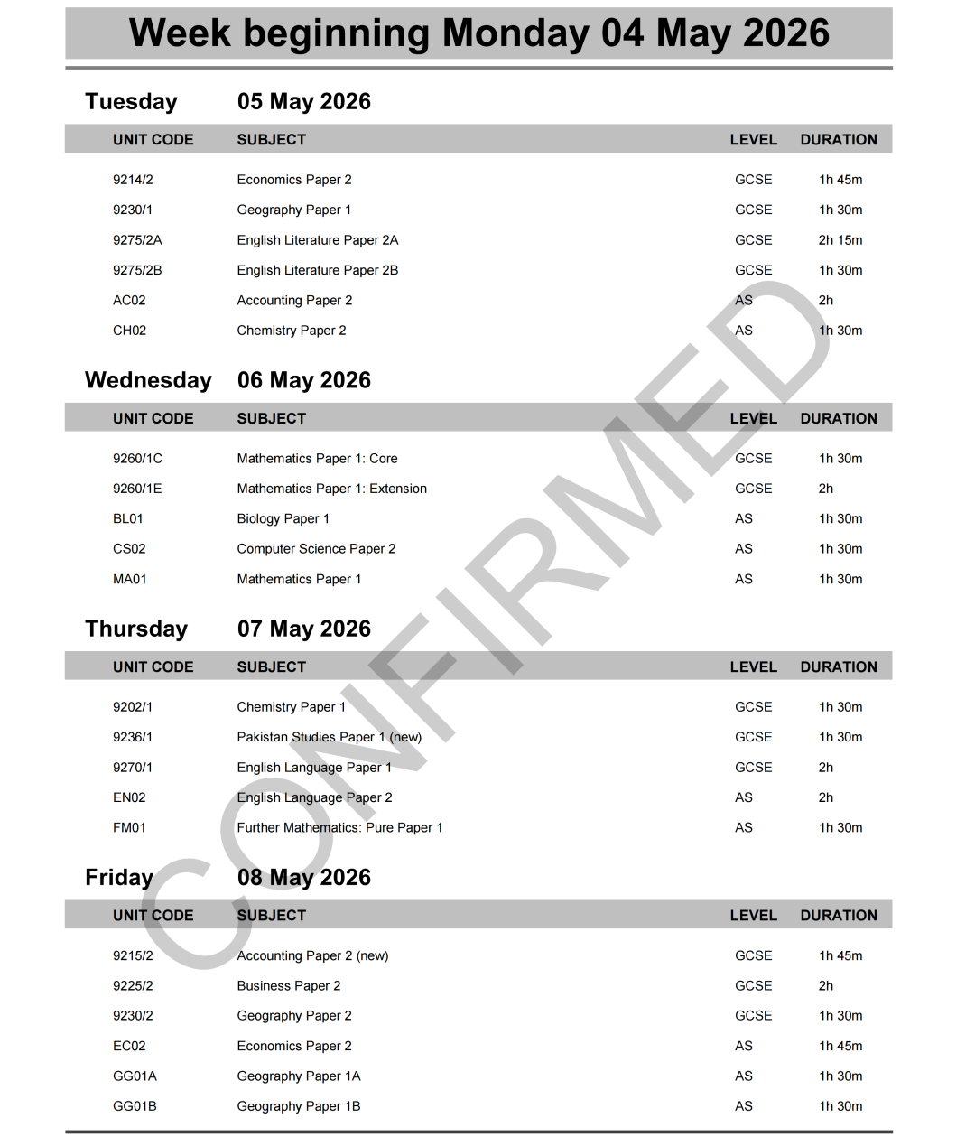 2025-2026年A-Level/雅思/托福等国际考试时间全览,助你精准备考! 2025-2026年A-Level/雅思/托福等国际考试时间全览,助你精准备考!
