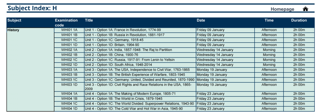 2026年1月要参加爱德思考试局A-Level考试的同学进！开考倒计时7天……