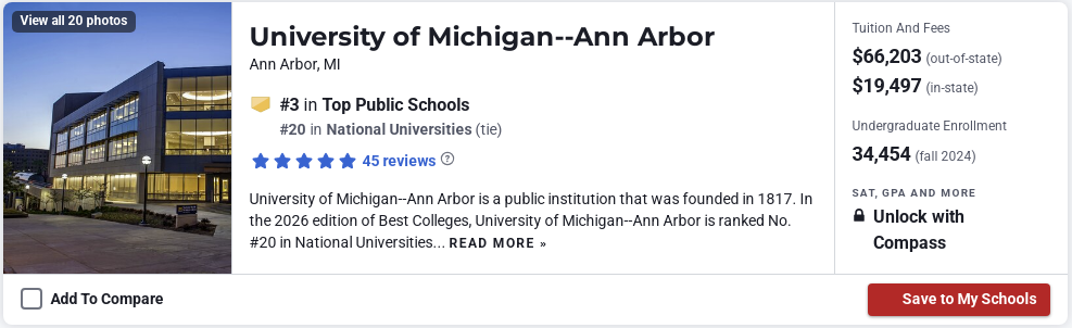 2026U.S.News美国公立大学榜前十有哪些？UC系就占五个！