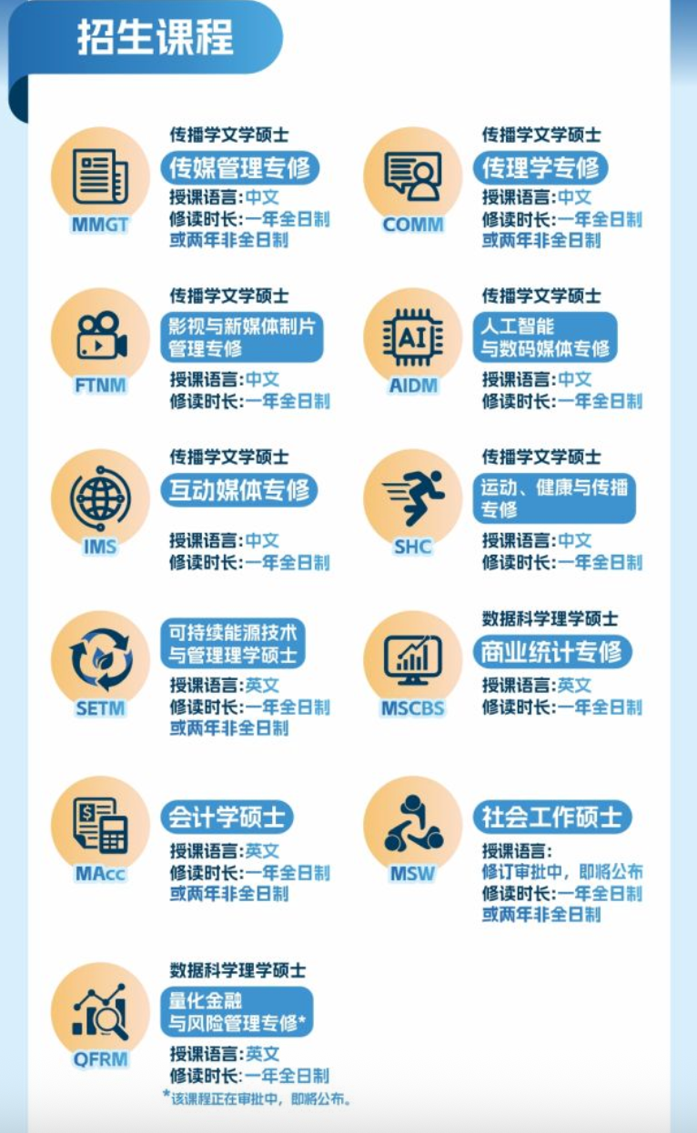 北师香港浸会大学已开放26fall申请,新增一专业有点眼熟!