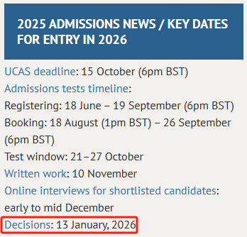牛剑G5、王曼爱华放榜时间全梳理，26fall英本申请进度速报！
