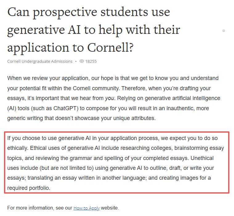 注意！TOP20美本集体封杀AI文书！