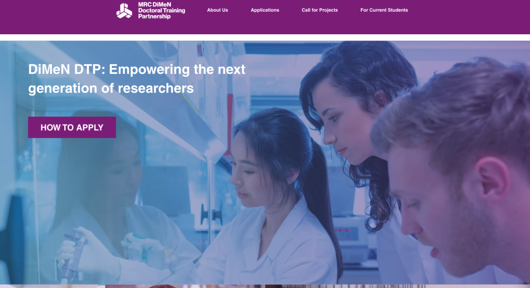 英国 MRC 四年全奖博士 DiMeN DTP:五校联合招生全解析 英国 MRC 四年全奖博士 DiMeN DTP:五校联合招生全解析