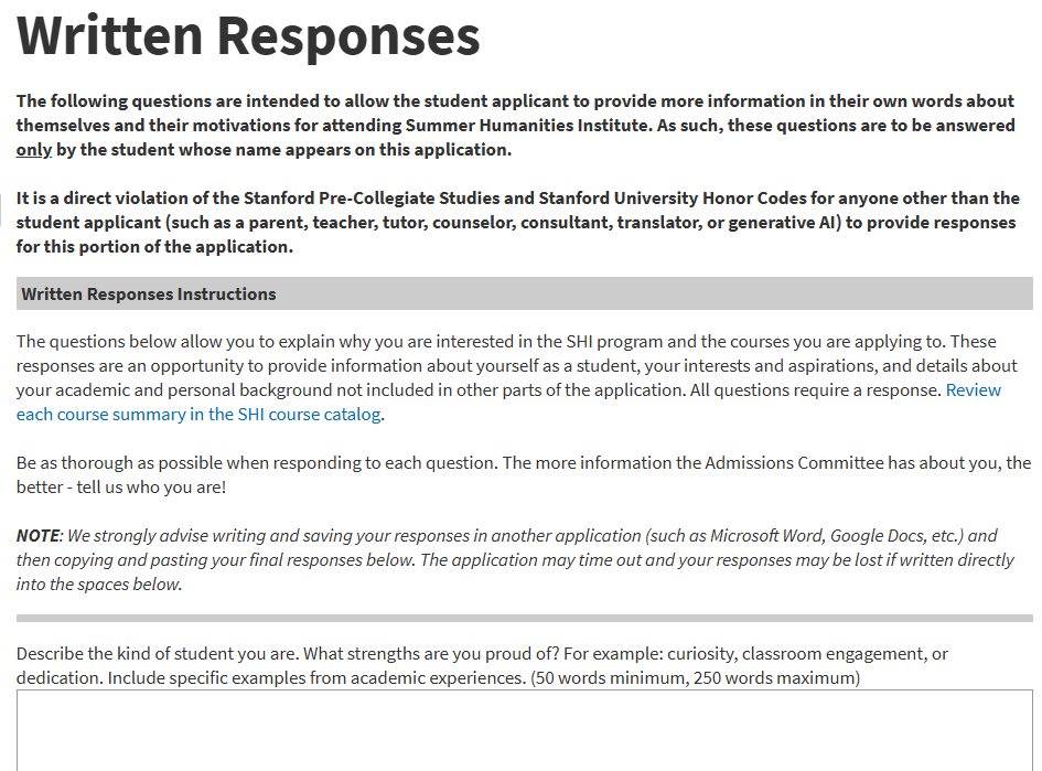 最接近斯坦福硬核课堂的高中生夏校？SSHI斯坦福人文夏校保姆级申请攻略来啦！