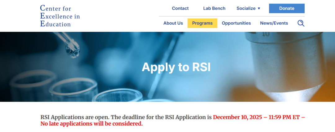 夏校推荐｜2026藤校夏校12月扎堆截止！分学科清单+避坑指南，错过等一年！​