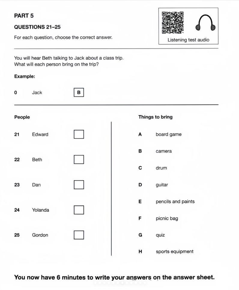 备考2025|剑桥最新KET考试真题+答案解析！（附高清电子版）