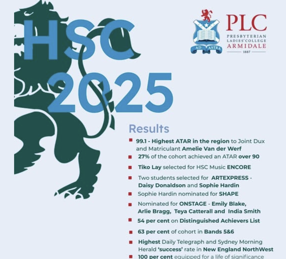 【PLC Sydney姐妹学院】基督教长老会女子学院 PLC Armidale！