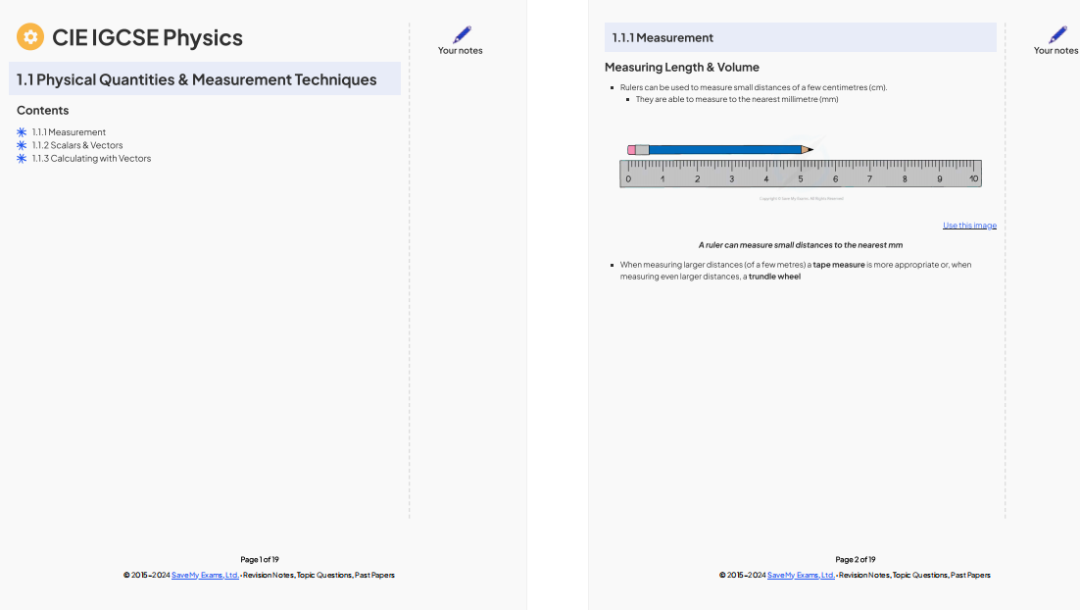 IGCSE物理速成宝典：IGCSE物理知识点+公式表，附IGCSE物理培训课程