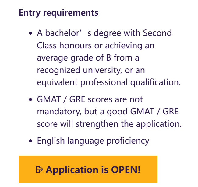 手慢无!26fall港中文商学院3个低门槛“捡漏”专业 手慢无!26fall港中文商学院3个低门槛“捡漏”专业