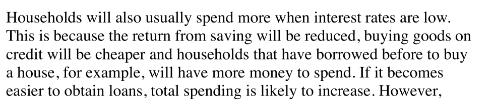 AS经济接近满分的b问essay卷面长啥样? AS经济接近满分的b问essay卷面长啥样?