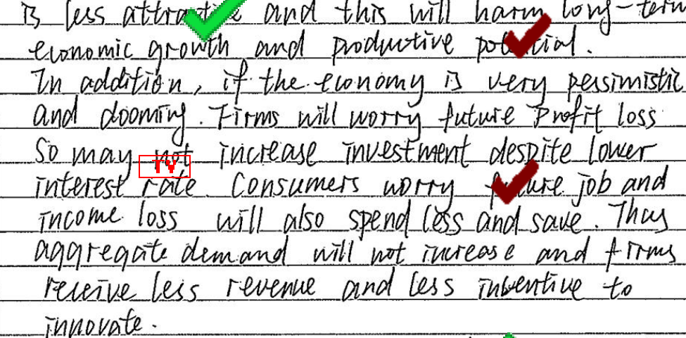 AS经济接近满分的b问essay卷面长啥样？