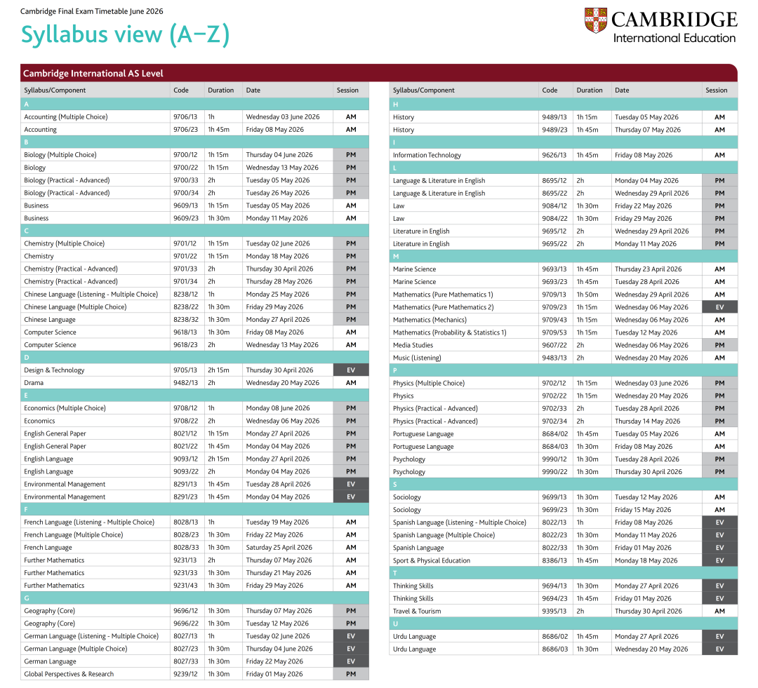 2025-2026年A-Level/雅思/托福等国际考试时间全览,助你精准备考! 2025-2026年A-Level/雅思/托福等国际考试时间全览,助你精准备考!