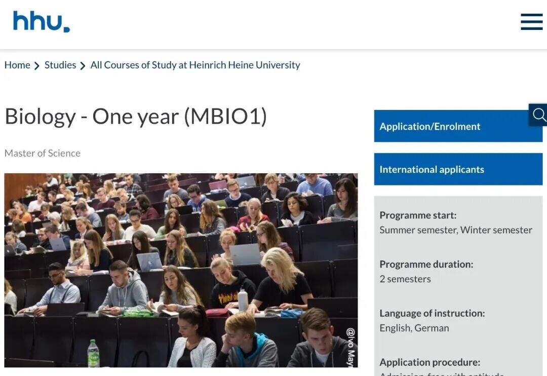 德国居然也有:免学费+英授+一年制硕士?! 德国居然也有:免学费+英授+一年制硕士?!