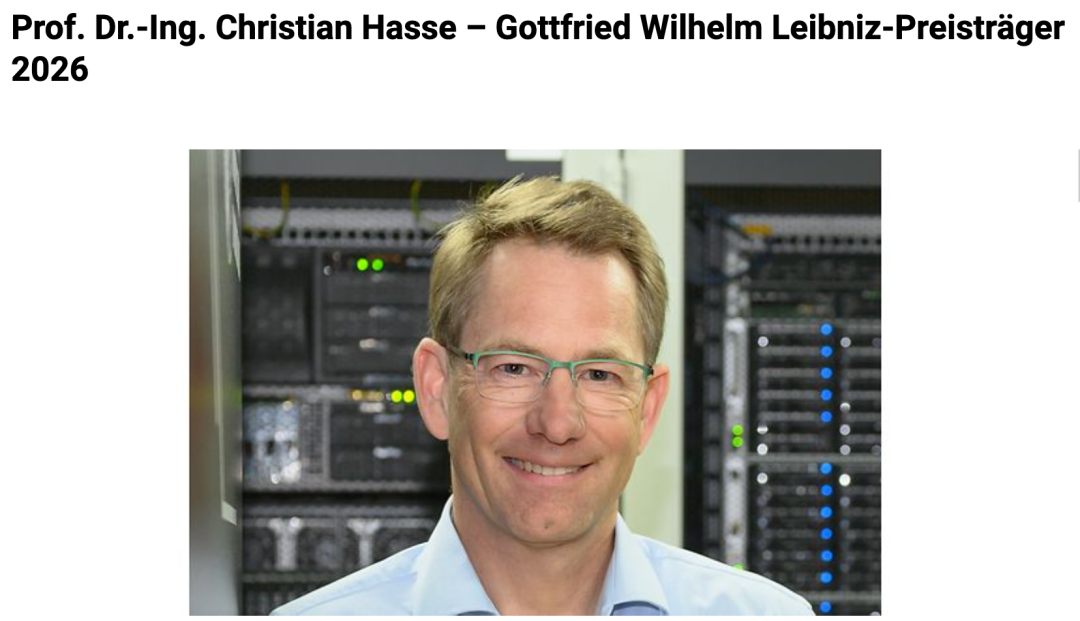 Respect!这几所德国大学的10位教授获得2026年莱布尼茨奖! Respect!这几所德国大学的10位教授获得2026年莱布尼茨奖!