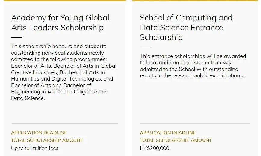 香港大学2026年竟有29项奖学金? 香港大学2026年竟有29项奖学金?