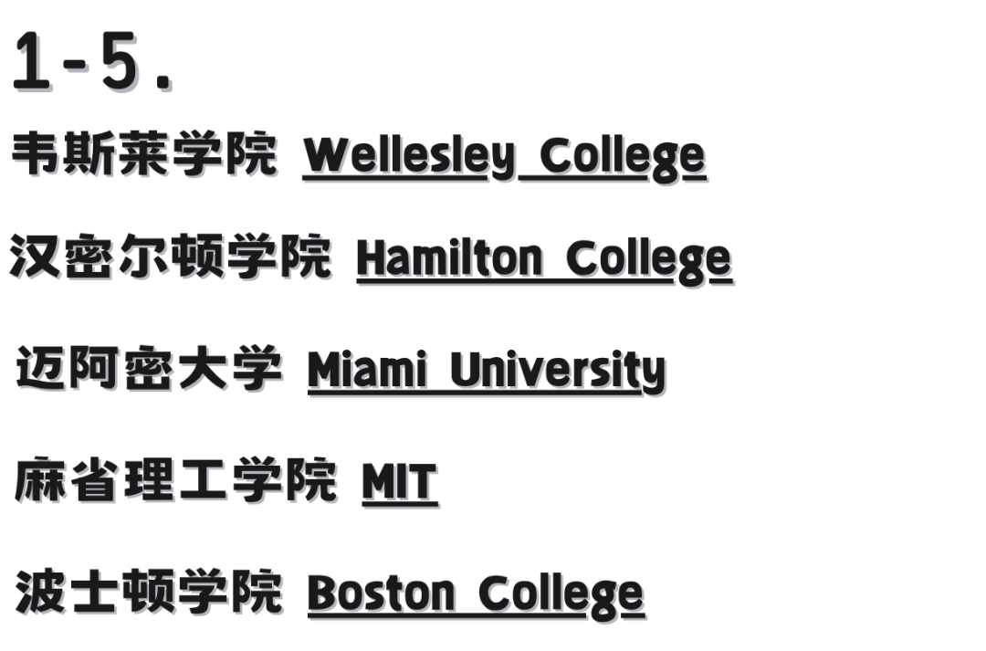 全美最安全的Top大学校园 vs 最不安全的大学校园