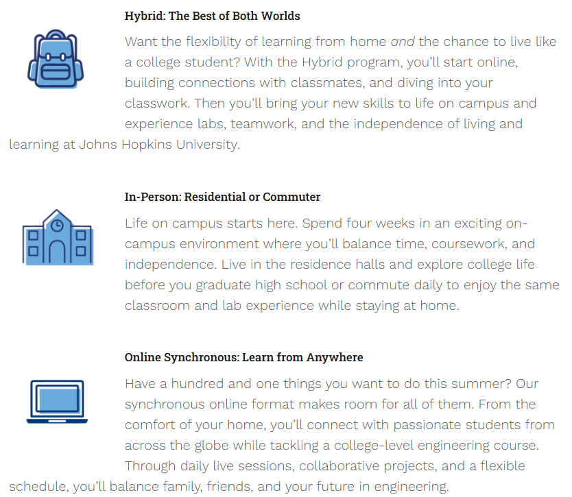 2026 暑期夏校 | SUMaC, SSHI, Medill Cherubs, JHU EEI, NHSGA 可以申请了！