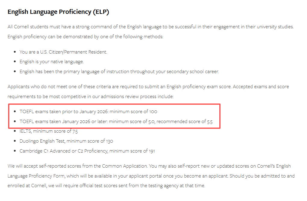 注意！托福6分制规则，美国名校最新要求速看！