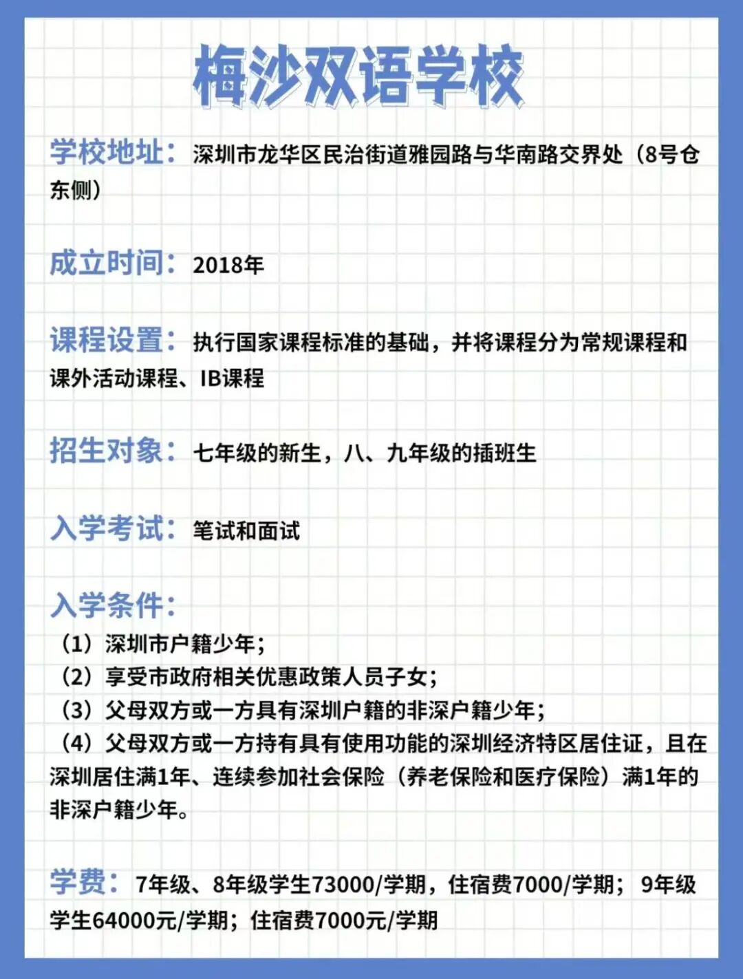 万科梅沙/万科双语/梅沙双语啥区别