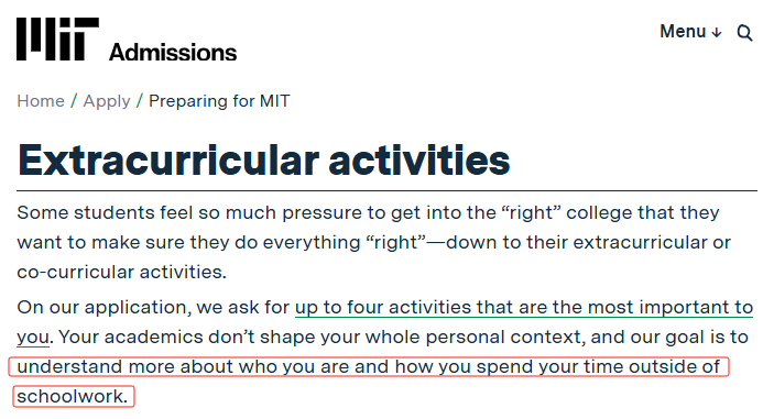 藤校和前10大学对课外活动要求80%的学生都忽略了这两点 藤校和前10大学对课外活动要求80%的学生都忽略了这两点