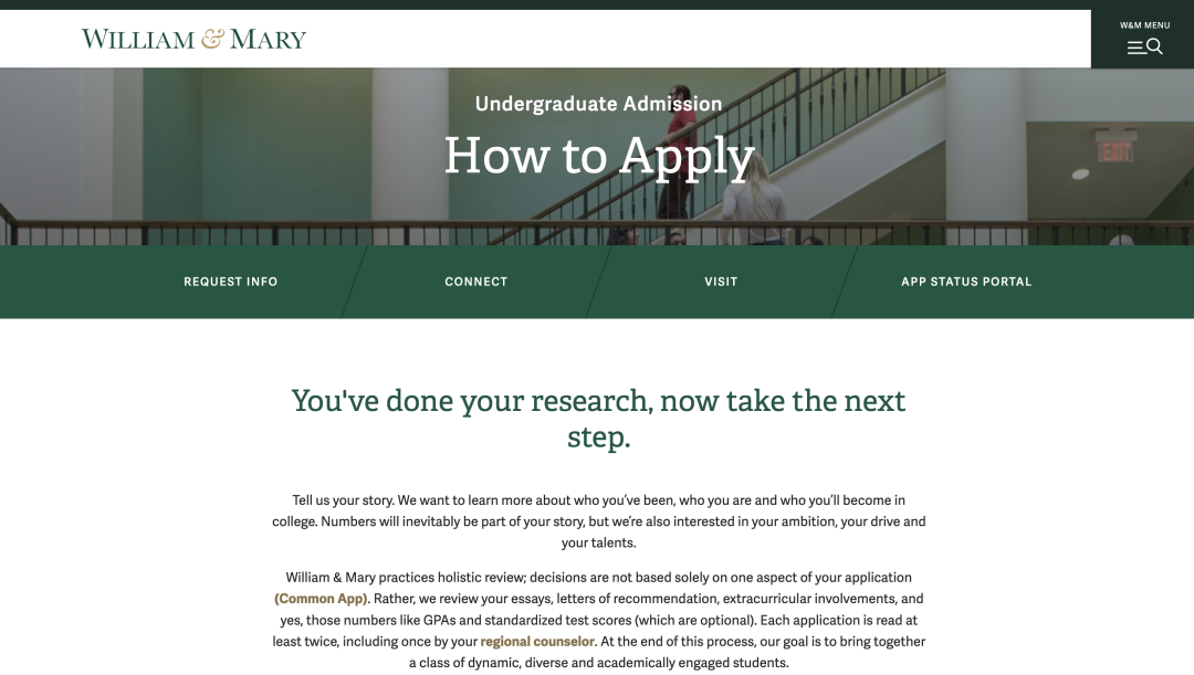 威廉与玛丽学院:美国第二古老的大学 威廉与玛丽学院:美国第二古老的大学