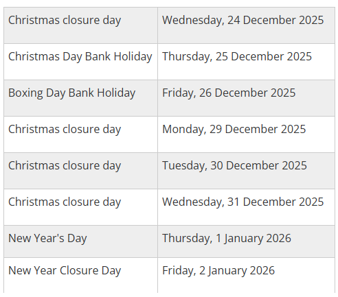 26fall英国大学即将暂停审理申请!主要院校圣诞放假时间一览! 26fall英国大学即将暂停审理申请!主要院校圣诞放假时间一览!