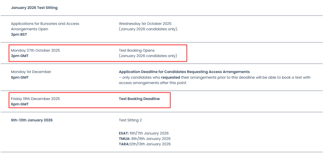 乌龙?UCL本科申请,已经考过10月ESAT,咋又让考1月ESAT呢? 乌龙?UCL本科申请,已经考过10月ESAT,咋又让考1月ESAT呢?