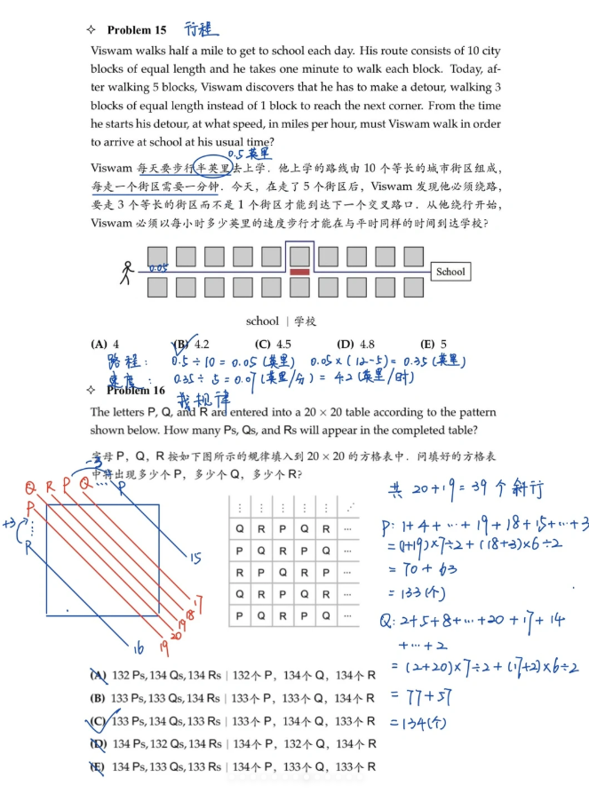 北大名师解析!近五年考情分析,2026年AMC8数学竞赛考点预测,附历年真题及答案解析 北大名师解析!近五年考情分析,2026年AMC8数学竞赛考点预测,附历年真题及答案解析