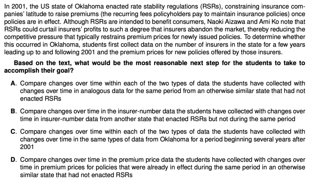 12月SAT完整复盘:为什么我们说考试在变,但规律很稳定! 12月SAT完整复盘:为什么我们说考试在变,但规律很稳定!