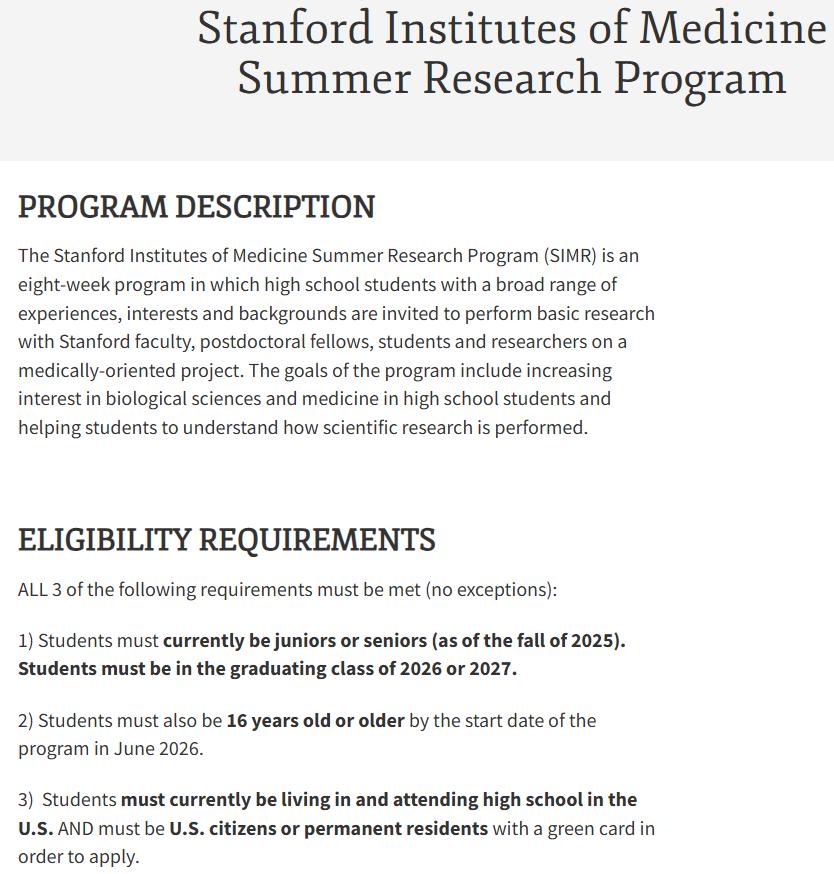 2026暑期夏校 | SLAI,AwesomeMath,SIMR,RMP,SRA,RISE,SSTP,Garcia马上开放申请! 2026暑期夏校 | SLAI,AwesomeMath,SIMR,RMP,SRA,RISE,SSTP,Garcia马上开放申请!