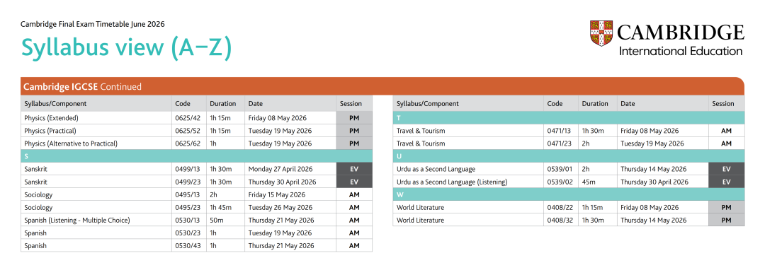 2025-2026年A-Level/雅思/托福等国际考试时间全览,助你精准备考! 2025-2026年A-Level/雅思/托福等国际考试时间全览,助你精准备考!