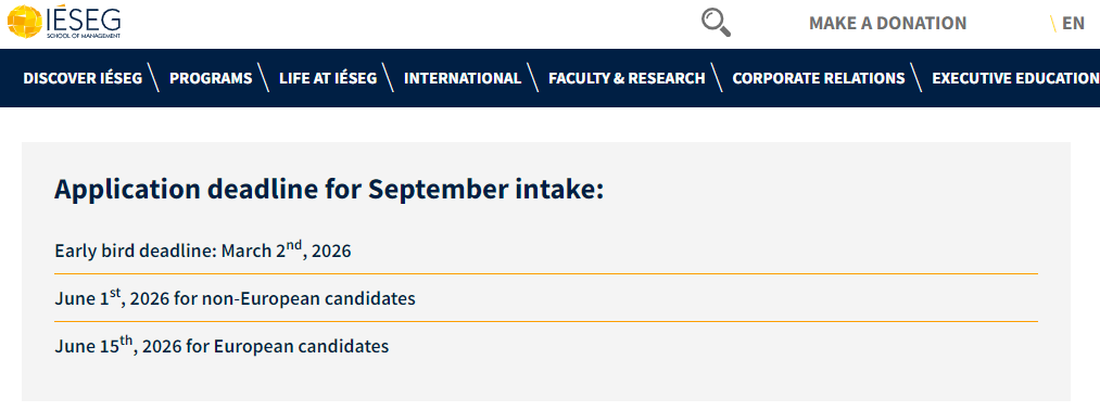 零门槛!最高50%学费减免!26fall法国奖学金申请截止时间超全汇总! 零门槛!最高50%学费减免!26fall法国奖学金申请截止时间超全汇总!