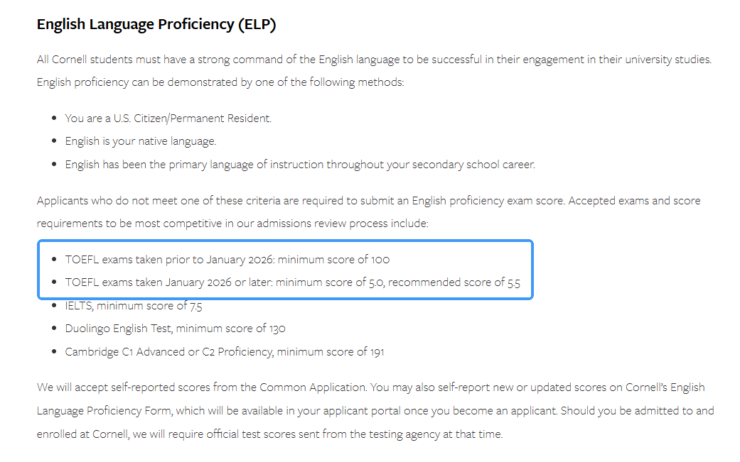 托福变6分制，美国名校已官宣新要求！27fall或赶上申请红利期？