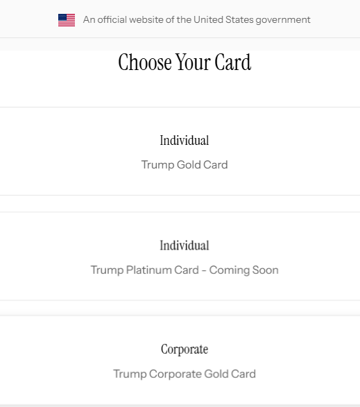 值不值？100万美元即可获得美国身份...川普“金卡”正式开售！
