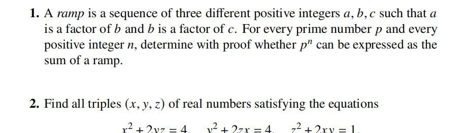 2025年BMO数学竞赛公布Round1的分数线以及官方试题解析来了！