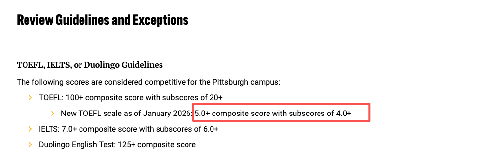 告别120分制：美国高校相继公布新托福成绩要求！