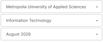 2026芬兰应用科学大学本科预科招生（12月02日版本）
