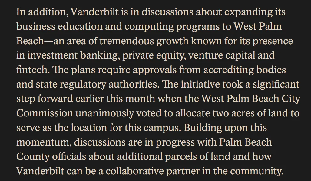 美国范德堡大学新开纽约校区，26Fall启用！排名高+位置佳，要更“卷”了！