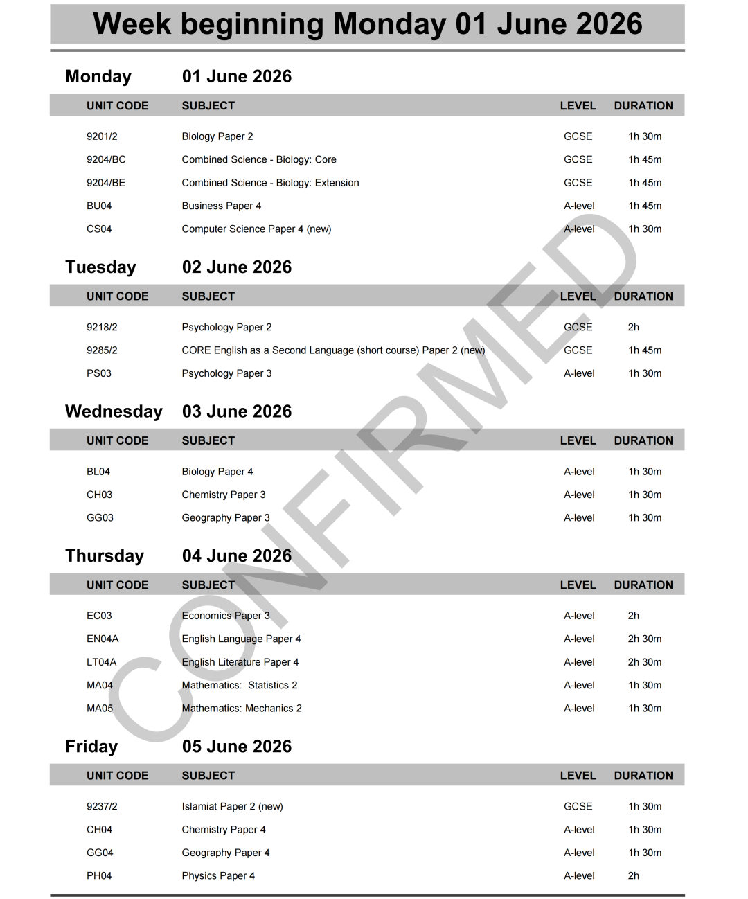 2025-2026年A-Level/雅思/托福等国际考试时间全览,助你精准备考! 2025-2026年A-Level/雅思/托福等国际考试时间全览,助你精准备考!