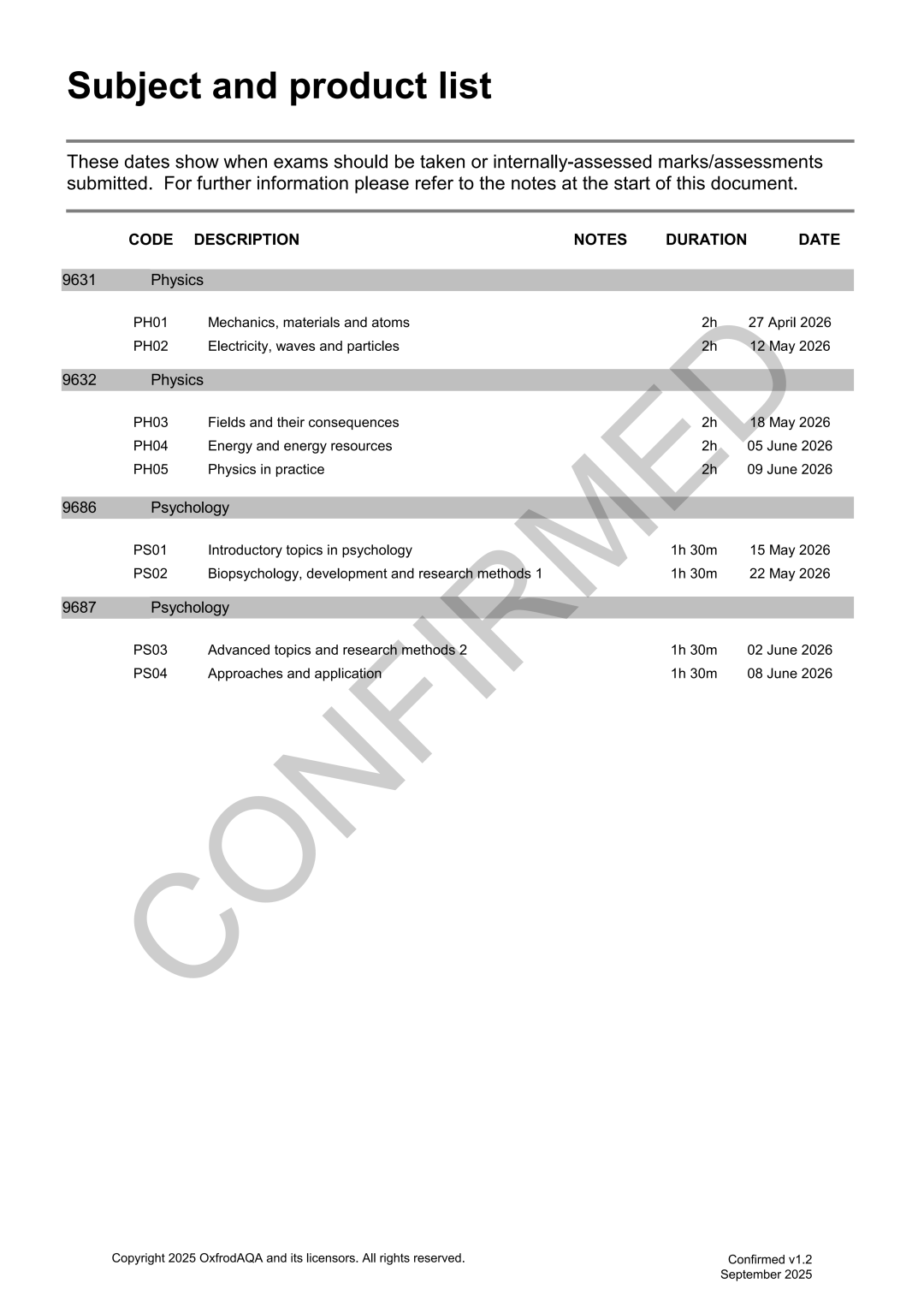 整体提前!2026年三大考局A Level夏季大考时间安排出炉! 整体提前!2026年三大考局A Level夏季大考时间安排出炉!