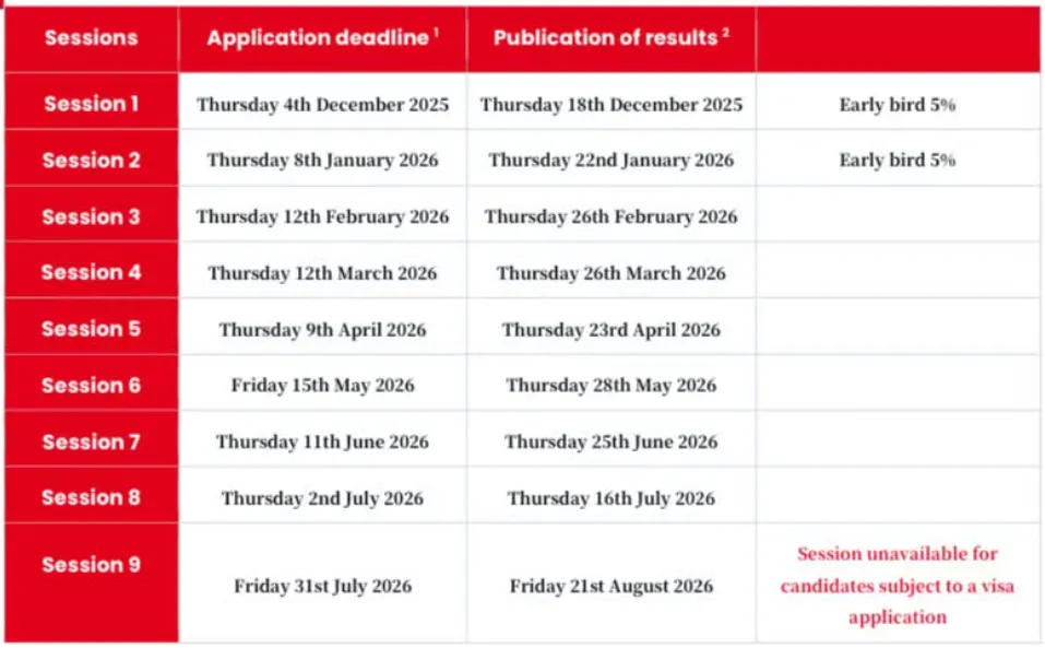 零门槛!最高50%学费减免!26fall法国奖学金申请截止时间超全汇总! 零门槛!最高50%学费减免!26fall法国奖学金申请截止时间超全汇总!
