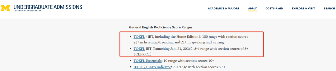 托福变6分制，美国名校已官宣新要求！27fall或赶上申请红利期？