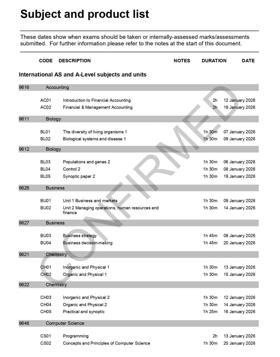2026A-level一月大考即将开启!考试节点与备考指南来啦~ 2026A-level一月大考即将开启!考试节点与备考指南来啦~